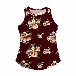 Floral tank top